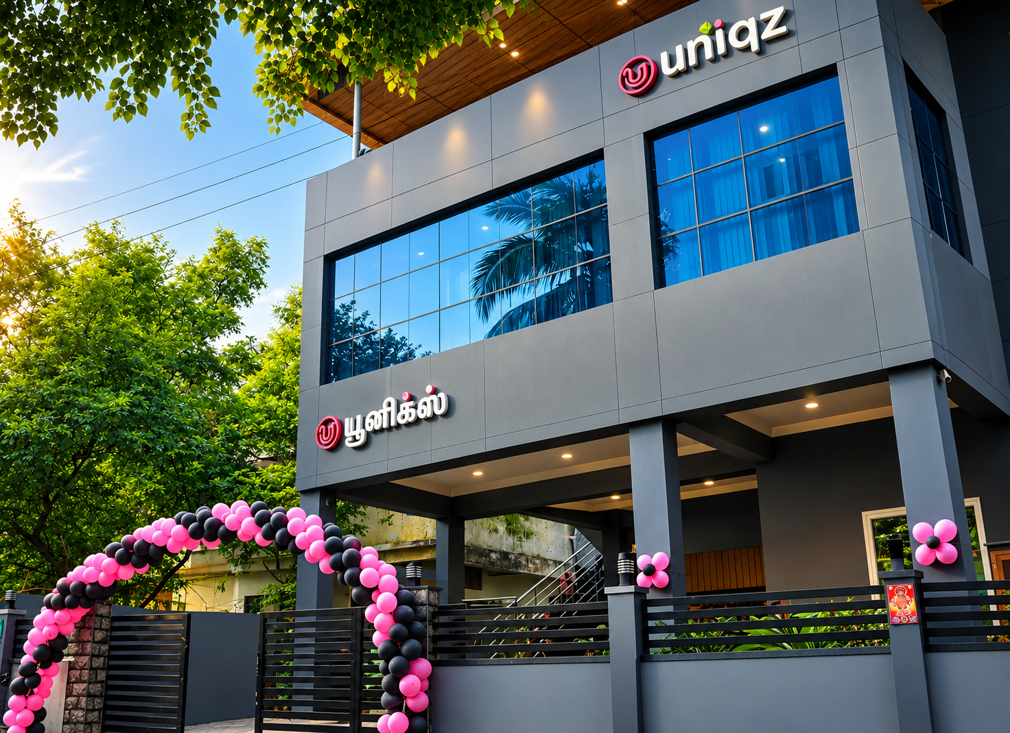 Uniqz team working on digital solutions